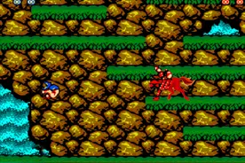 经典游戏《魂斗罗》多年的谜题，“骑马”和“变鬼”到底怎么回事图片