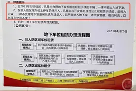 短租车位3个月调整一次位置，变相逼迫业主购无产权证车位？图片