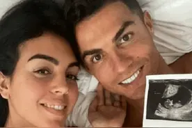 C罗女友对非亲生子女视如己出，如今龙凤胎儿子却不幸夭折图片