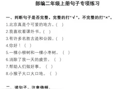 小学二三四五六年级语文句子专项练习（附答案）考试提分神器图片