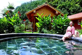 豫西深山有个天然野温泉，原来是露天“大澡堂”，你敢去泡吗？图片