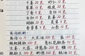 摆摊开店，餐饮秘方终于有人整理出来了，收藏起来慢慢看图片