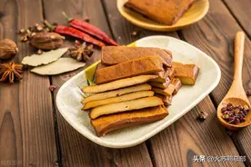 卤菜店的五香卤豆干的正宗做法图片