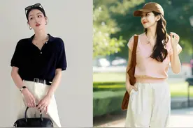 今年夏天，备齐这3件“夏衫”就足够，搭裙子时髦、配裤子显瘦！图片