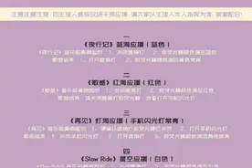 鹿晗演唱会官方公布重庆站应援方案：关闭鹿角灯，调节荧光棒图片