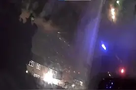 熊熊火球掠过英国，为何火球颜色为蓝绿色呢？可能含这种元素图片