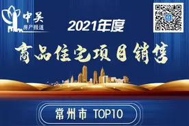 年报！2021年常州楼市成绩单出炉，这些楼盘更受欢迎图片