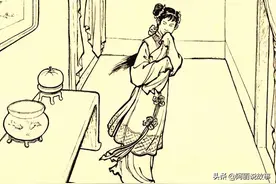 聊斋故事：姑娘外出送饼，途中救落难阿婆，阿婆：拿木簪去救你爹图片