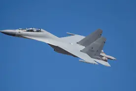 歼-16：载弹量达10吨，拥有12个武器外挂点图片