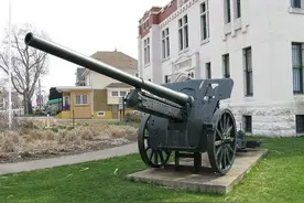 笨重的远程射手—二战德国K17/K18型105毫米加农炮图片