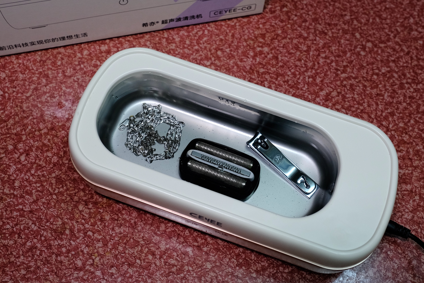 3种清洁技术全方位洁净，希亦CG超声波清洗机初体验