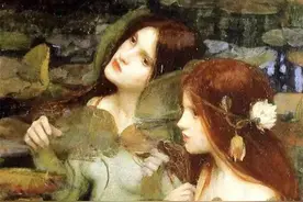 美丽动人的宁芙仙女｜欧洲古典油画人物作品欣赏图片