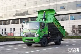 续航300公里，扭矩高达1000牛米，实拍大金刚ES5 EV新能源自卸车图片