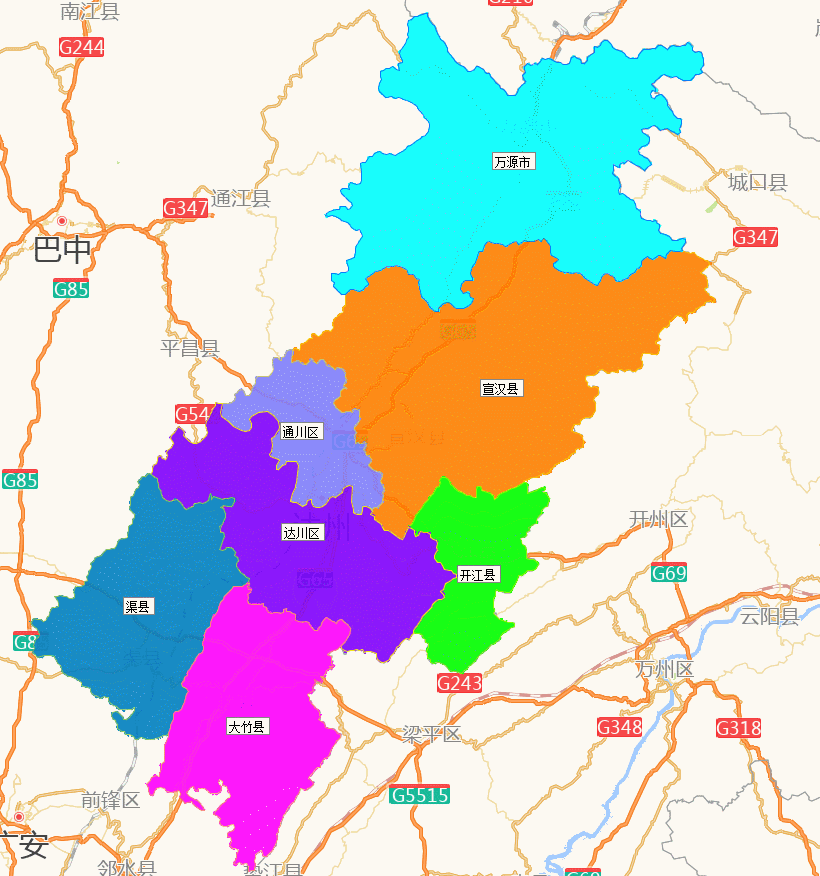 达州市,古称通州,绥定,巴渠,地处四川东部,全市行政区域总面积1.