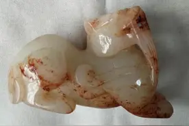 消失的顶级和田玉，珍稀的古代冰白玉图片