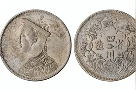 “四川卢比”上的头像是光绪皇帝吗？图片