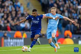 欧冠单场：半决赛首回合曼城4:3击败皇马图片