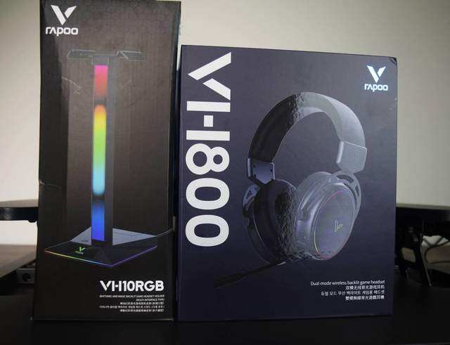 618最值得买的一款耳机，雷柏VH800双模无线耳机，双音腔续航强