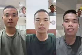 00后三胞胎先后入伍！哥哥遇见弟弟：班长好！图片