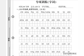 六年级语文期末专项复习卷（字词、句子、阅读、习作）收藏好图片