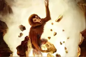 笑谈西游 石猴出世图片