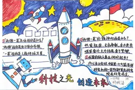 科技类手抄报分享图片