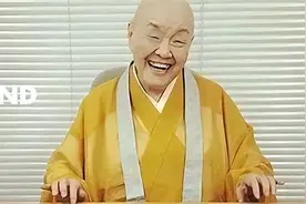 日本99岁女尼姑，喝酒吃肉风流一生，成为日本偶像后表示愧对中国图片