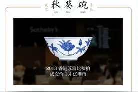 一战成名！成化青花宫碗，从30元到1.41亿元的传奇历程...图片