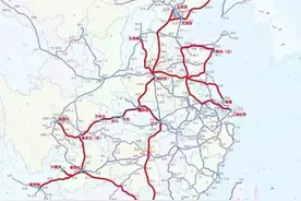 红色为重庆高铁图，620打通北方、东方图片