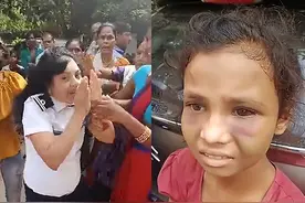 印度女飞行员虐待小女佣，被孩子亲属从家中拖出打，双方都要受罚图片