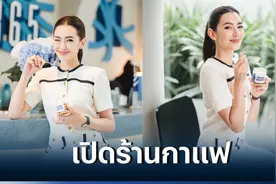 泰国男星James Jirayu携女友赴Bella咖啡店捧场图片