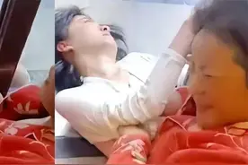 家有恶婆：将坐月子的儿媳压到身下，丈夫竟然出手殴打丈母娘图片