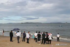 我在厦门眺望金门图片