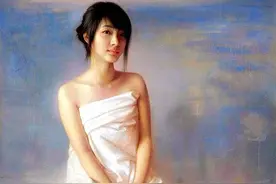 艺术家冮兴永美女人体油画——无不透漏着优雅的气质，真的太美了图片