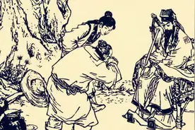 民间故事：阿婆接生，见孕妇产子后青丝变白发，忙将孩子塞回肚中图片