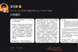 王某趁李靓蕾熟睡发短文回应，瞬间引爆言论，有网友给出洗白方案图片