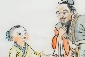 孔子问：天上有多少颗星？一位七岁小孩回答后，孔子当即行礼拜师图片