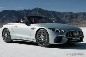 新车 | 4.0T V8动力/海外约158万元？梅赛德斯-AMG SL 55特别版发布图片
