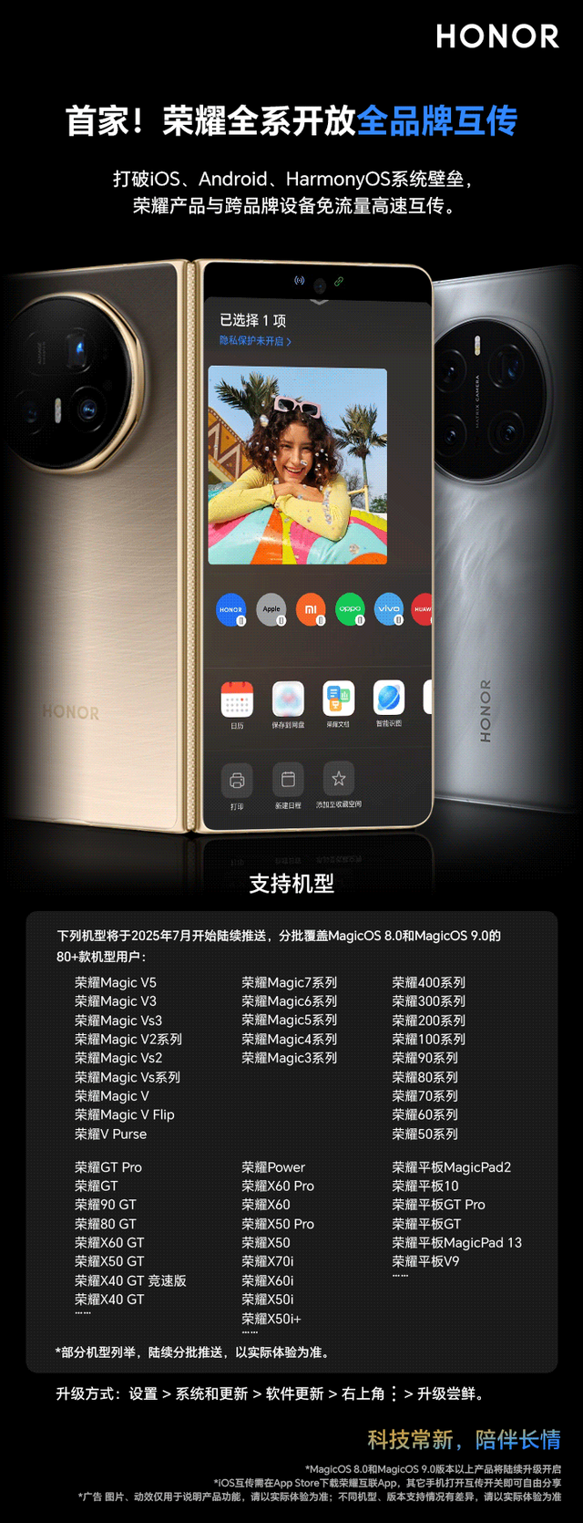 荣耀Magic7系列手机获MagicOS 9.0.0.182升级