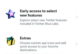 推特 8 美元蓝 V 认证付费制即将上线，iOS 版 App 已更新支持图片