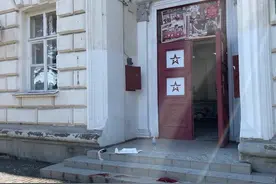 有空无防，黑海舰队司令部大院被炸，祸首又是乌克兰无人机图片