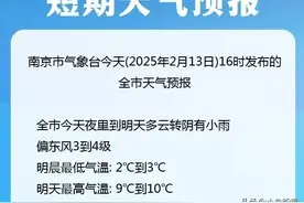 南京升温！直冲16℃！图片