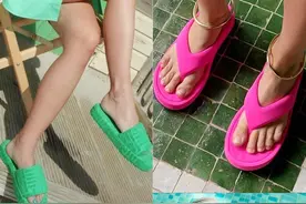 一穿就走的懒人拖鞋大合集，踩屎感、人字拖、糖果色，种草大会图片