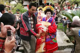 日本花魁地位有多高？有钱有地位还不够，还要通过花魁“面试”图片