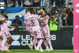 联盟杯：迈阿密国际3-1奥兰多城，梅西连场梅开二度加中柱，马丁内斯点射建功图片