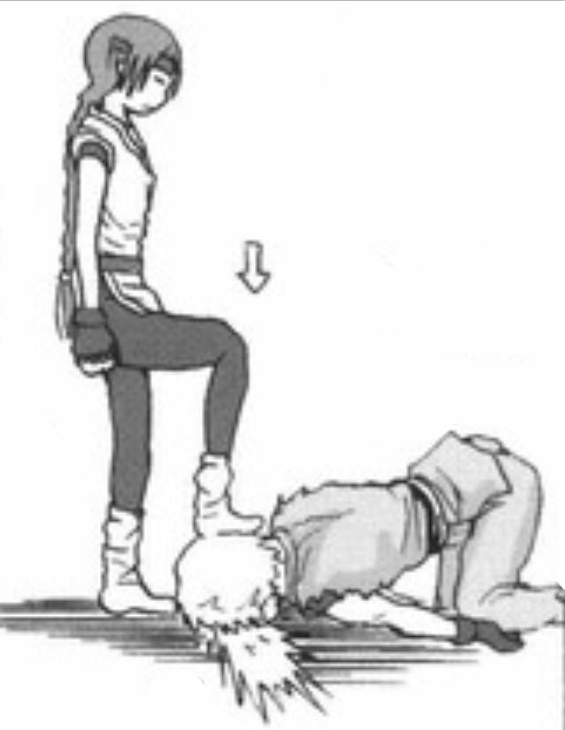 格斗游戏女战士令人垂怜的战败特写，每次都忍不住按下暂停键