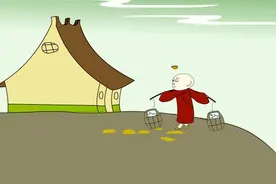 儿童益智故事——三个和尚图片