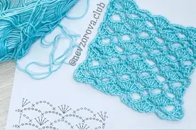 分享16组经典钩针花样图解，简洁大方的编织纹理，十分值得收藏图片