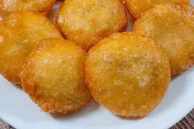 做梦都想吃的老式油炸糕，这样做既简单又好学图片