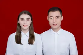 河南小伙连娶两任洋媳妇，带乌克兰媳妇拍短视频，成百万粉丝网红图片